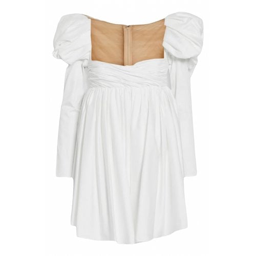 Pre-owned Khaite Mini Dress In White