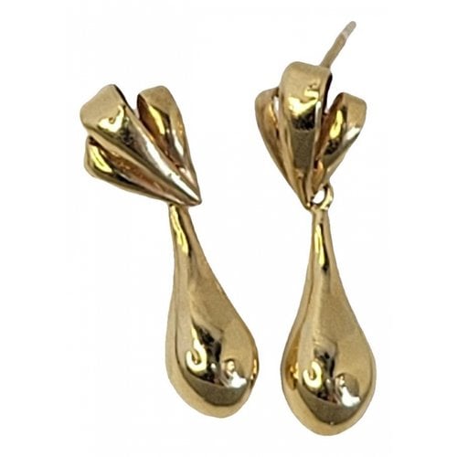 Pre-owned Mastermind Japan Yellow Gold Earrings