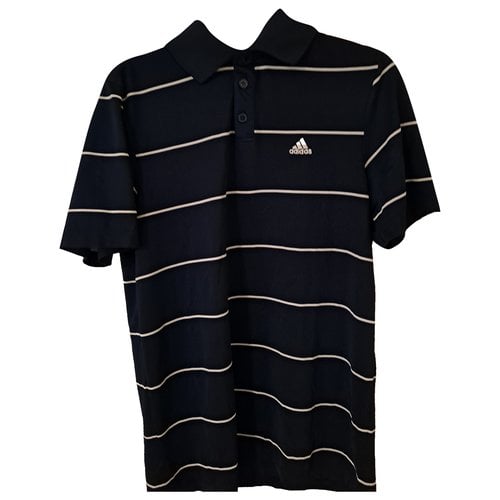 Pre-owned Adidas Originals Polo Shirt In Navy