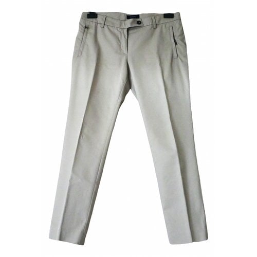 Pre-owned Seventy Chino Pants In Beige