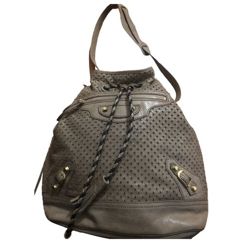 Pre-owned Balenciaga Leather Handbag In Other