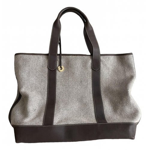 Pre-owned Loro Piana Wool Travel Bag In Brown