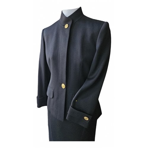 Pre-owned Celine Wool Suit Jacket In Black