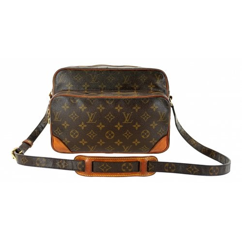 Pre-owned Louis Vuitton Nile Leather Crossbody Bag In Brown