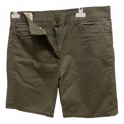 Pre-owned Dondup Short Jeans In Green