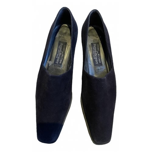 Pre-owned Stuart Weitzman Mules & Clogs In Blue