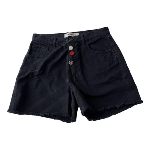 Pre-owned Semicouture Shorts In Black