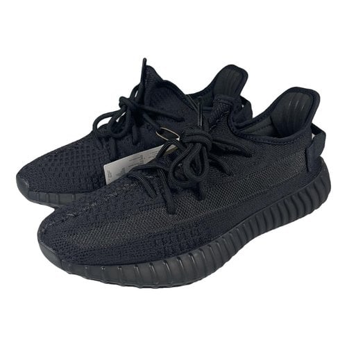 Pre-owned Yeezy X Adidas Low Trainers In Black