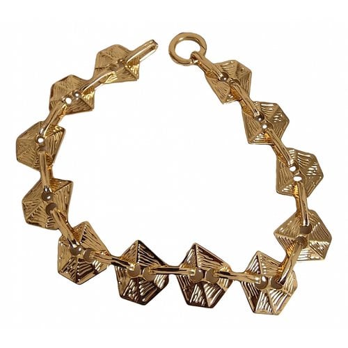 Pre-owned Violante Nessi Necklace In Gold