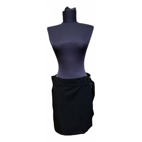 Pre-owned Ann Demeulemeester Mini Skirt In Black