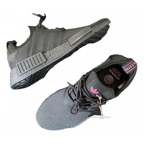 Pre-owned Adidas Originals Nmd Cloth Trainers In Black