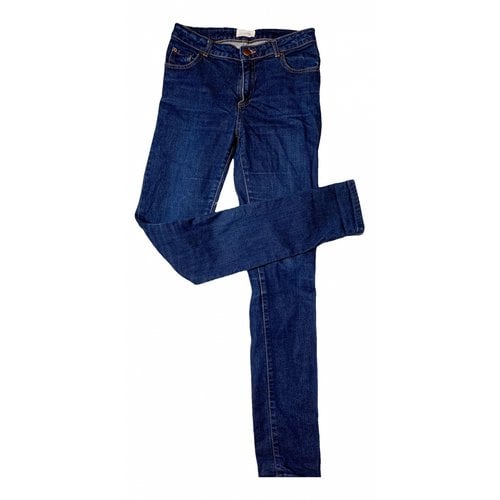 Pre-owned American Vintage Slim Jeans In Blue
