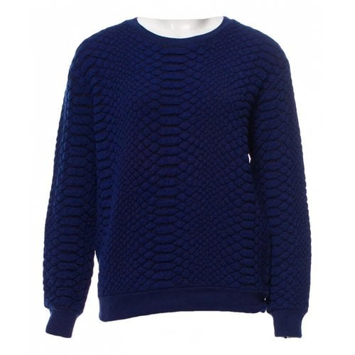 Pre-owned Sandro Jumper In Blue