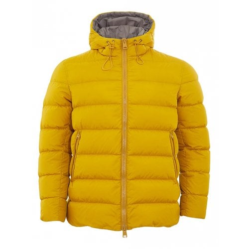 Pre-owned Herno Vest In Yellow
