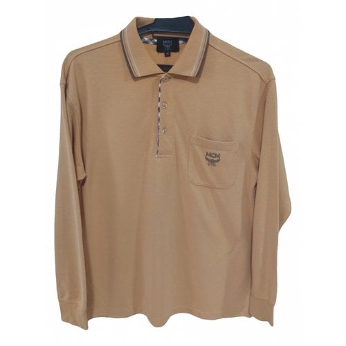 Pre-owned Mcm Polo Shirt In Brown