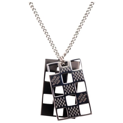 Pre-owned Louis Vuitton Necklace In Black