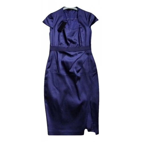 Pre-owned Pinko Mid-length Dress In Purple