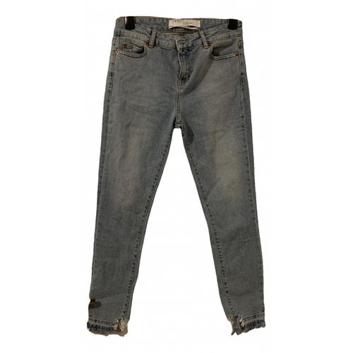 Pre-owned Iro Straight Jeans In Blue