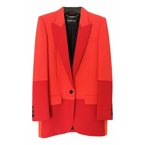 Pre-owned Barbara Bui Jacket In Red