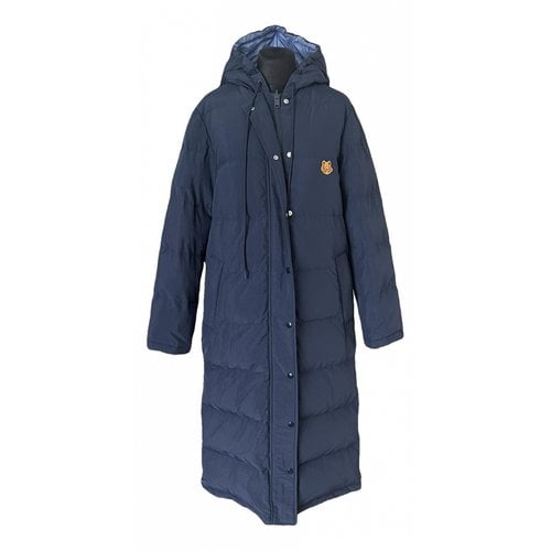 Pre-owned Kenzo Tiger Parka In Blue