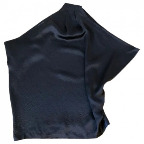 Pre-owned Won Hundred Silk Top In Black