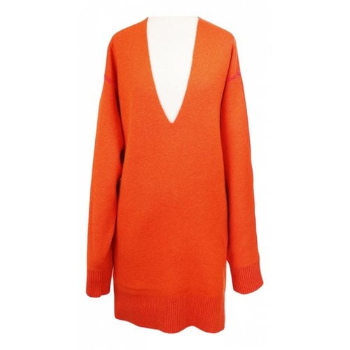 Pre-owned Proenza Schouler Wool Jumper In Orange