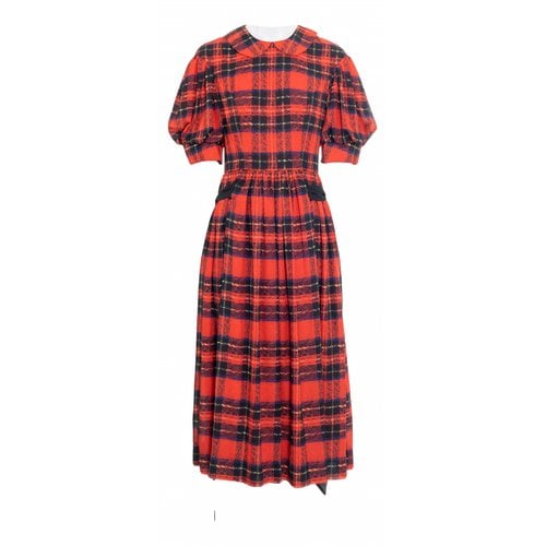 Pre-owned Simone Rocha Mid-length Dress In Red