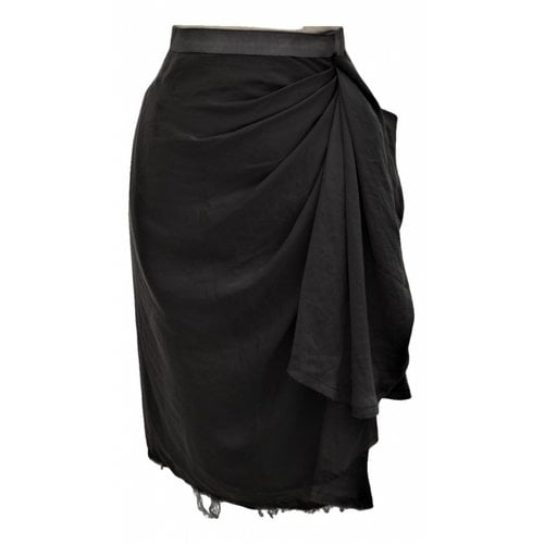 Pre-owned Lanvin Skirt In Grey