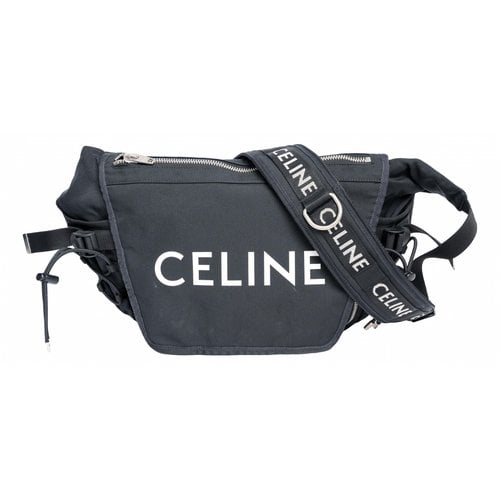 Pre-owned Celine Cloth Bag In Grey