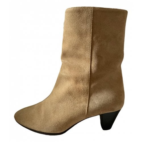Pre-owned Isabel Marant Étoile Boots In Beige