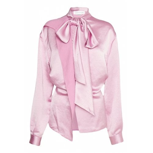 Pre-owned Victoria Beckham Blouse In Pink