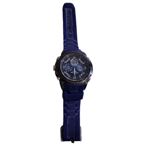 Pre-owned Paterson Watch In Blue