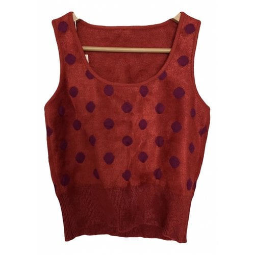 Pre-owned Alaïa Top In Red