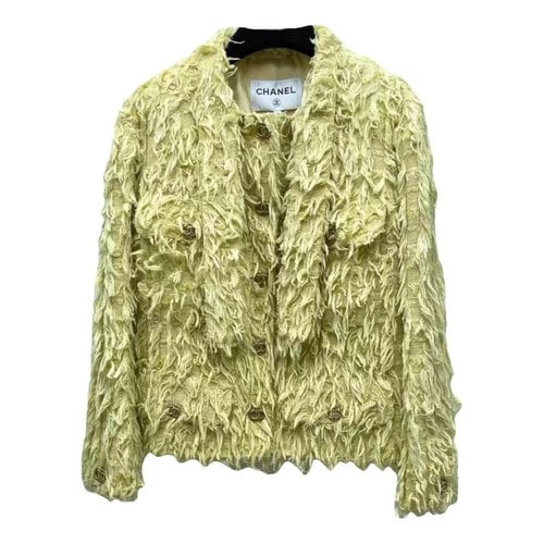 Pre-owned Chanel Jacket In Yellow