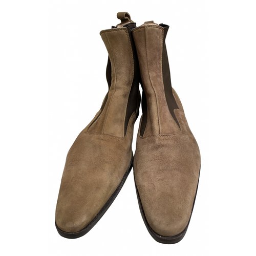 Pre-owned Dolce & Gabbana Boots In Brown