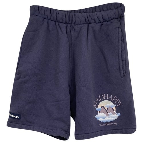 Pre-owned Madhappy Mini Short In Blue