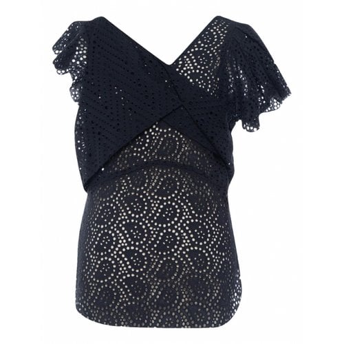 Pre-owned Isabel Marant Top In Navy
