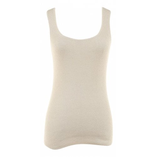 Pre-owned Gucci Cashmere Knitwear In Beige