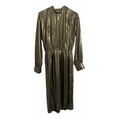 Pre-owned Isabel Marant Mid-length Dress In Gold