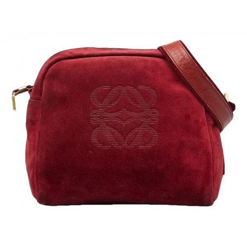 Pre-owned Loewe Crossbody Bag In Red
