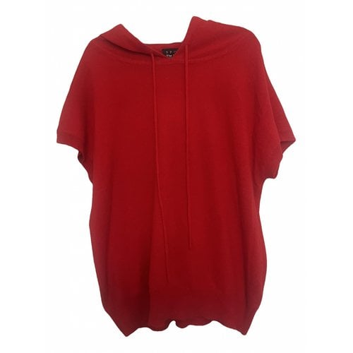 Pre-owned The Kooples Fall Winter 2019 Cashmere Sweatshirt In Red