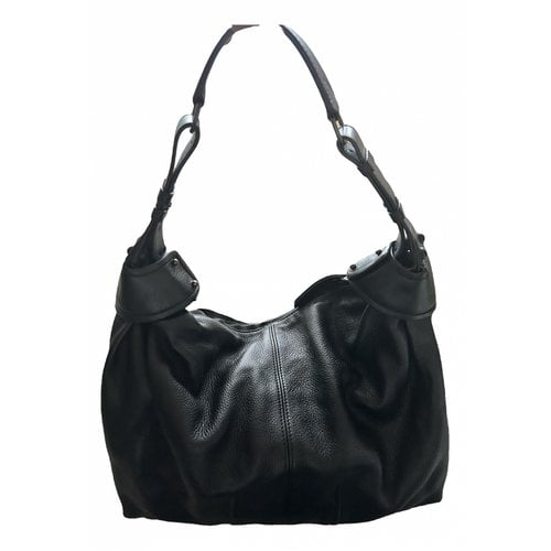 Pre-owned Perrin Paris Leather Bag In Black