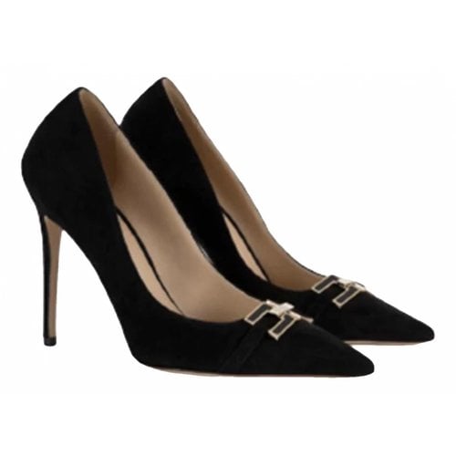 Pre-owned Elisabetta Franchi Heels In Black