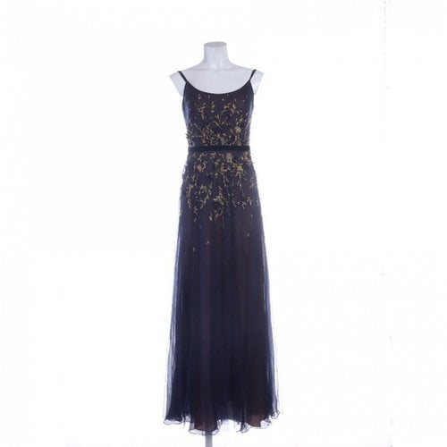 Pre-owned Marchesa Notte Dress In Blue