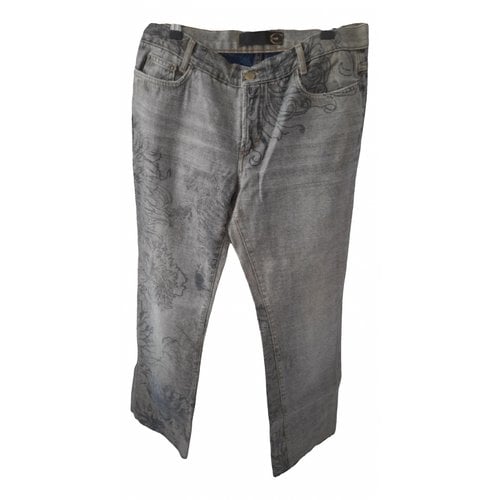 Pre-owned Just Cavalli Large Jeans In Anthracite