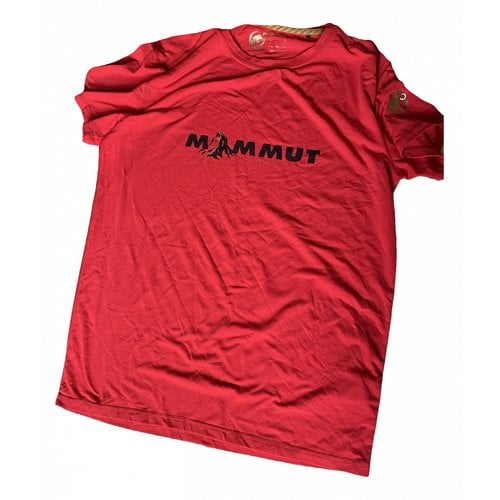 Pre-owned Mammut T-shirt In Red