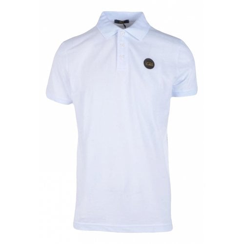 Pre-owned Class Cavalli Polo Shirt In White