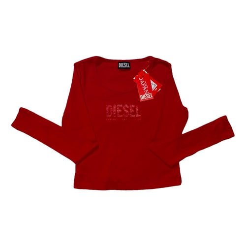 Pre-owned Diesel T-shirt In Red
