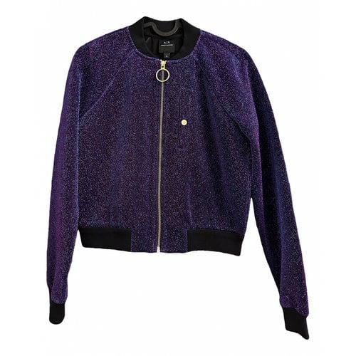 Pre-owned Armani Exchange Glitter Jacket In Multicolour