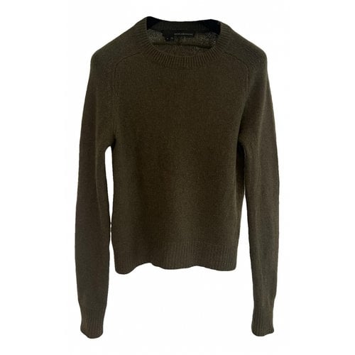 Pre-owned 360cashmere Cashmere Jumper In Green